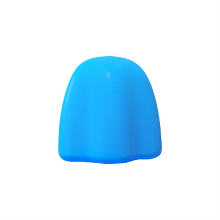silicone cap blue