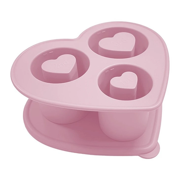 ice grid mold pink