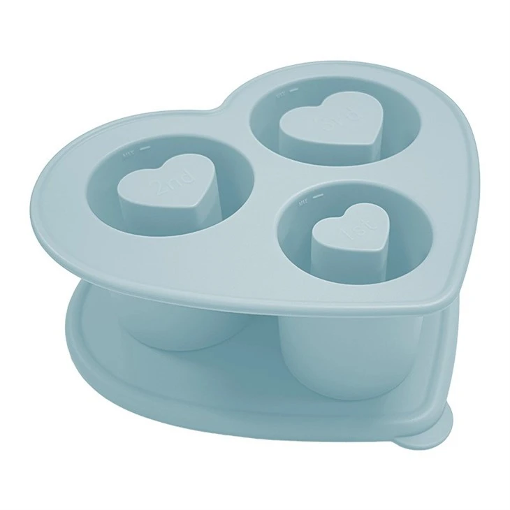 ice grid mold blue
